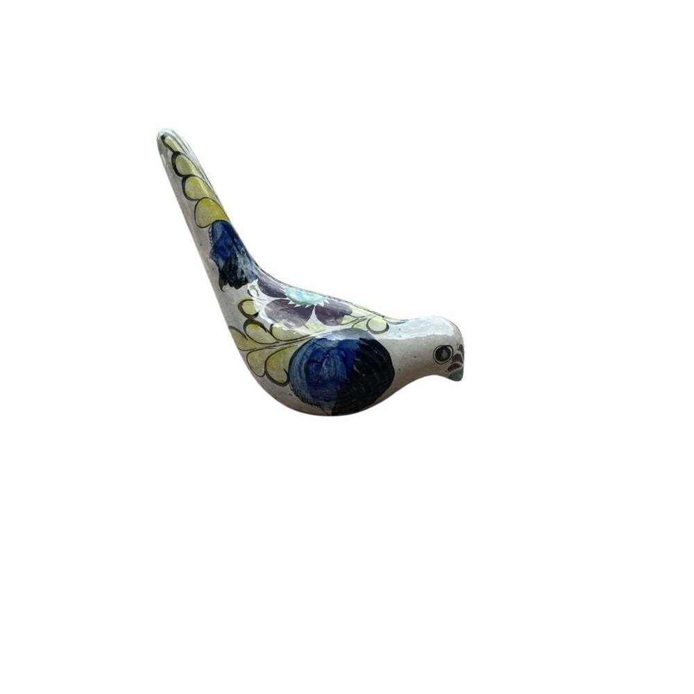 Vintage Mexican Tonala Pottery Bird Mexican Folk Art